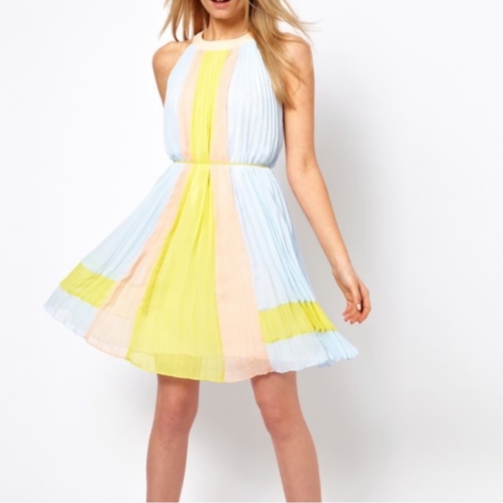 Ted Baker Pleated Dress